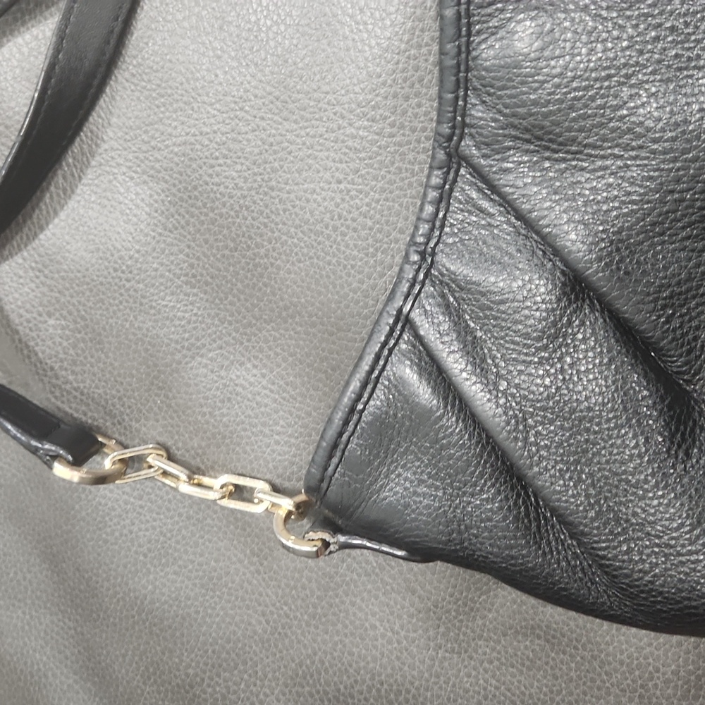 Tory Burch Black Crossbody Bag with Gold Accents - Picture 9 of 9